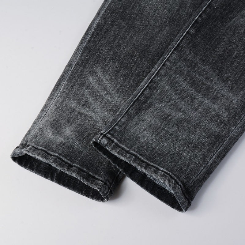 DARK SHINY JEANS