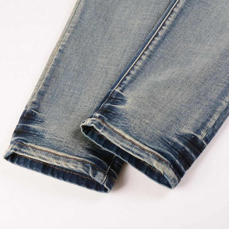 PINK PATCH JEANS