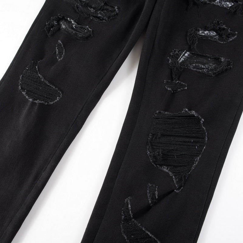 BLACK SNAKE JEANS