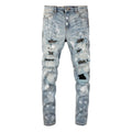 STAINED JEANS