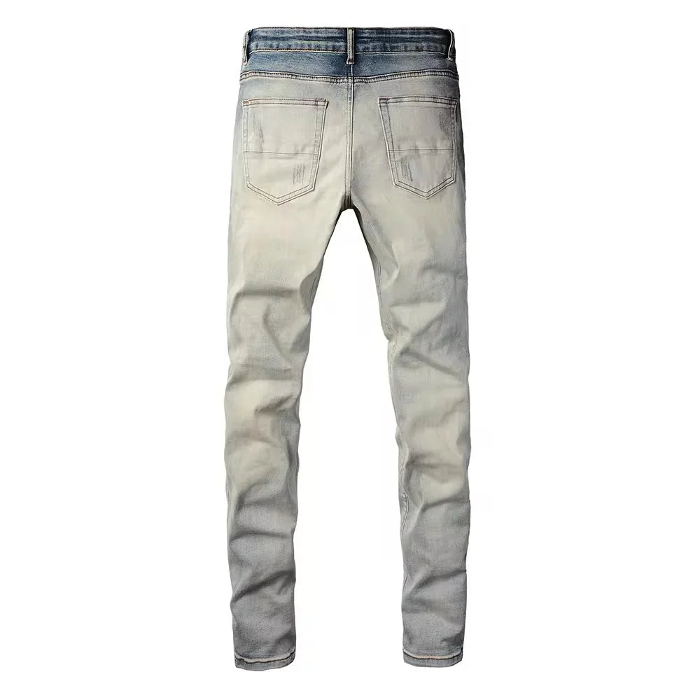 PETAL PATCH JEANS