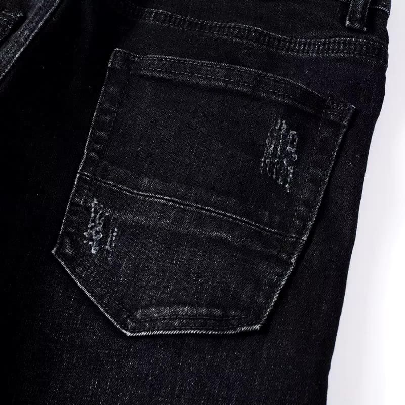 BLUE SNAKE JEANS