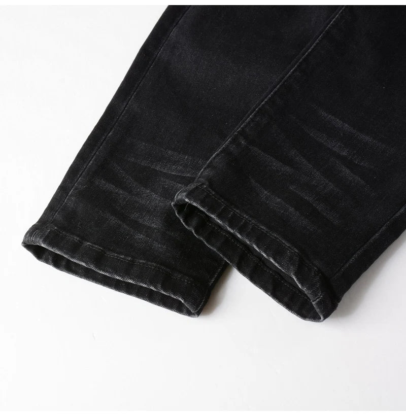 RED PATCH JEANS