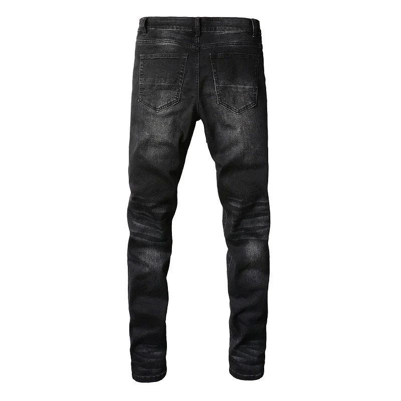 RED PATCH JEANS