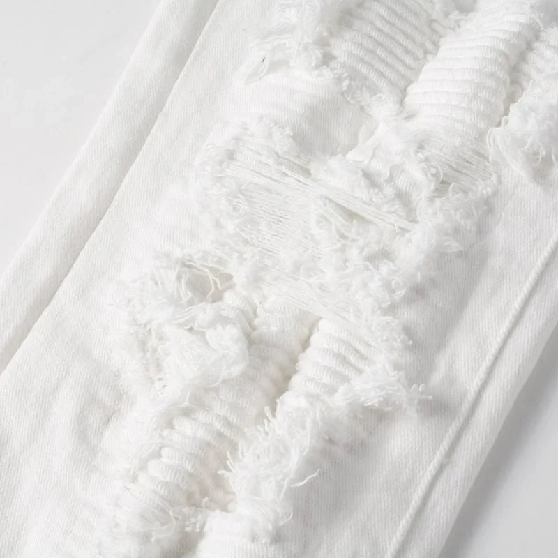 WHITE MILK JEANS