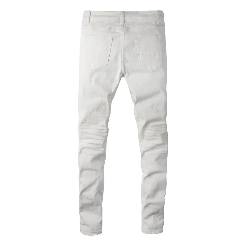 WHITE MILK JEANS