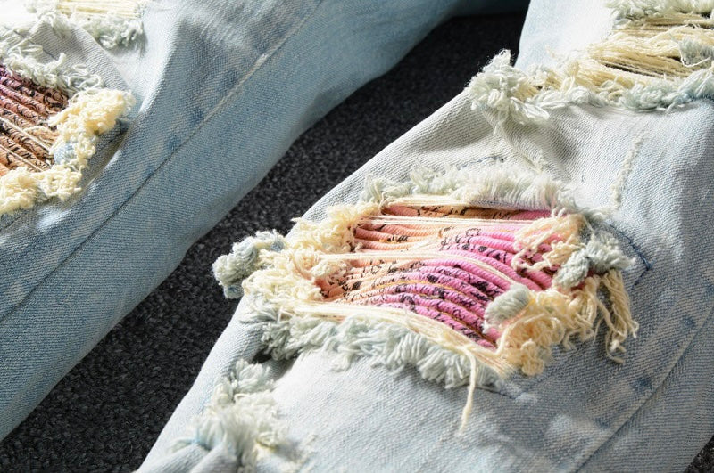 ROSE FLOWER JEANS