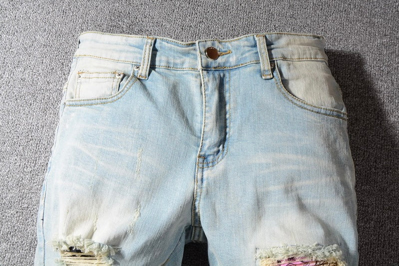 ROSE FLOWER JEANS