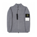 STONE FULL ZIP SWEATER