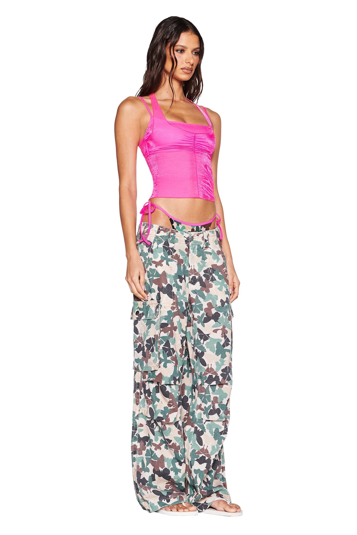 NERINA TOP - NEON PINK