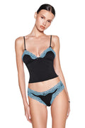 SAHARA CAMI SET - BLACK