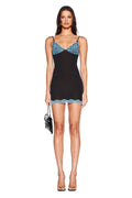SAHARA SLIP DRESS - BLACK