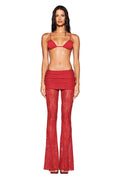KYLEAH PANT - RED : LACE