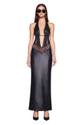 ASTORA MAXI DRESS - BLACK