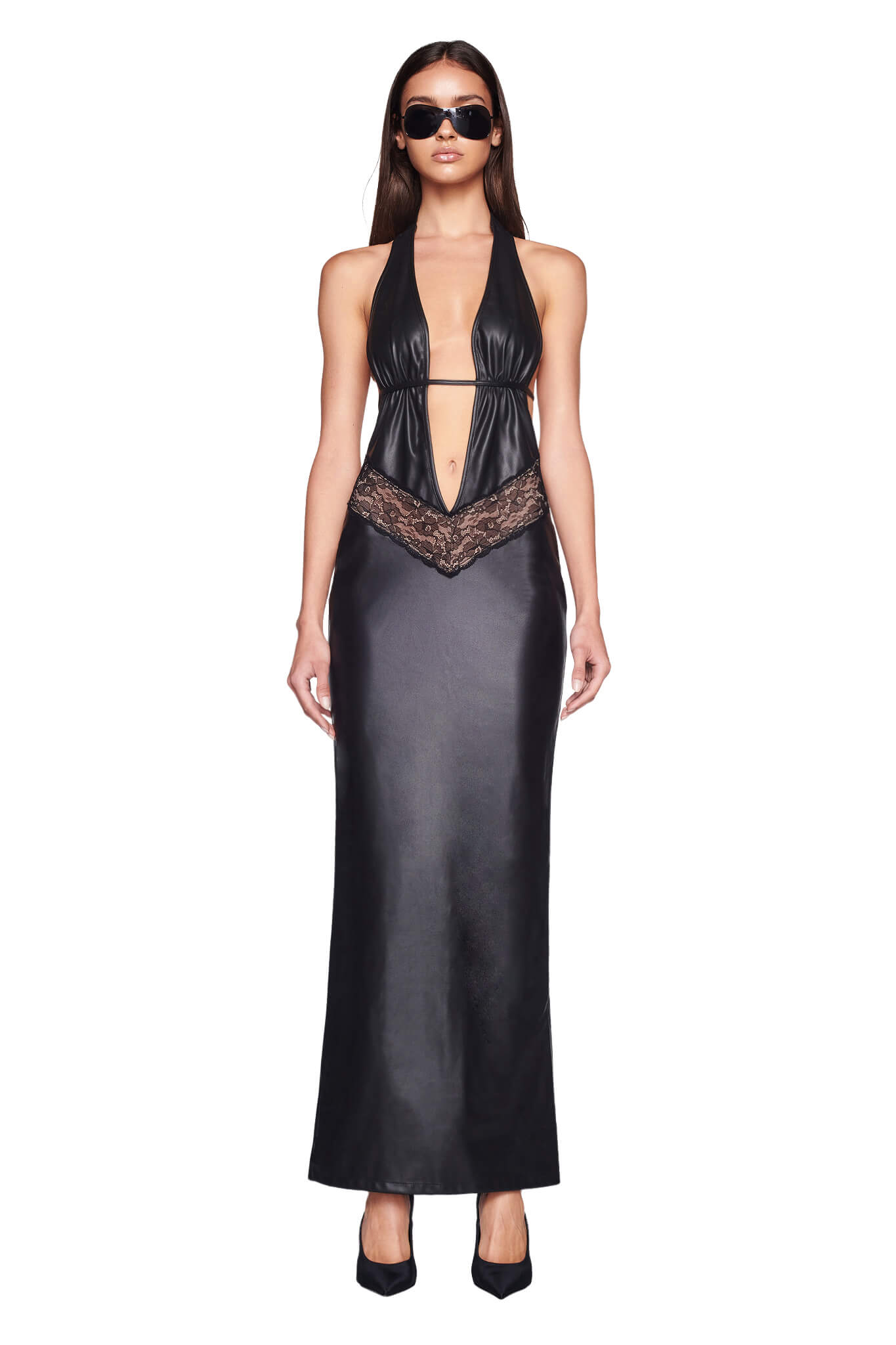 ASTORA MAXI DRESS - BLACK