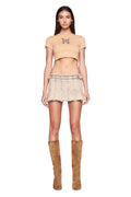 CELESTRIA TOP - NEUTRAL : TAN