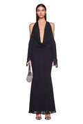 ROSANNA MAXI DRESS - BLACK