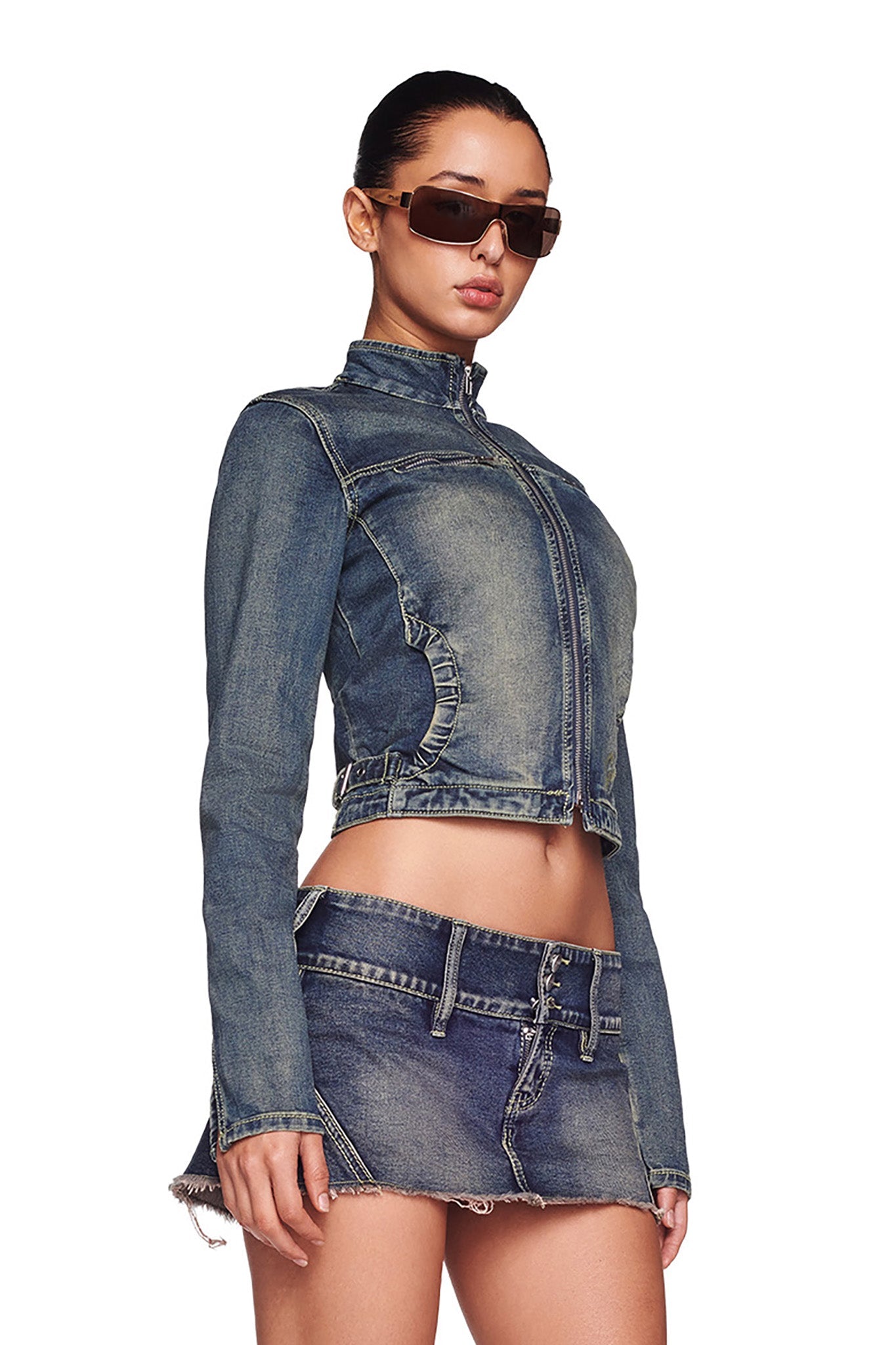 NYKKO JACKET - BLUE