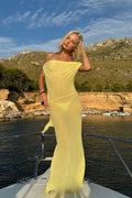 KAHLO MAXI DRESS - YELLOW