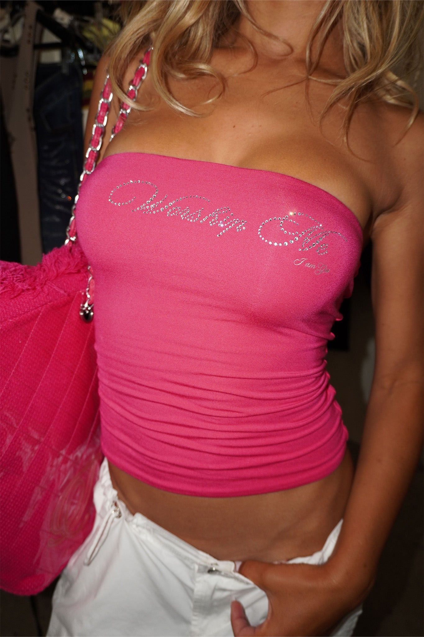 NESSY BOOB TUBE - WORSHIP ME