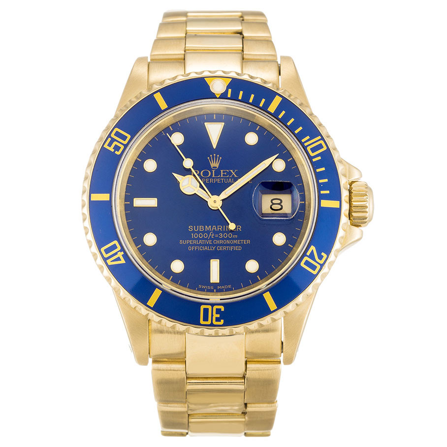 Rolex Submariner 16618 Esfera Azul