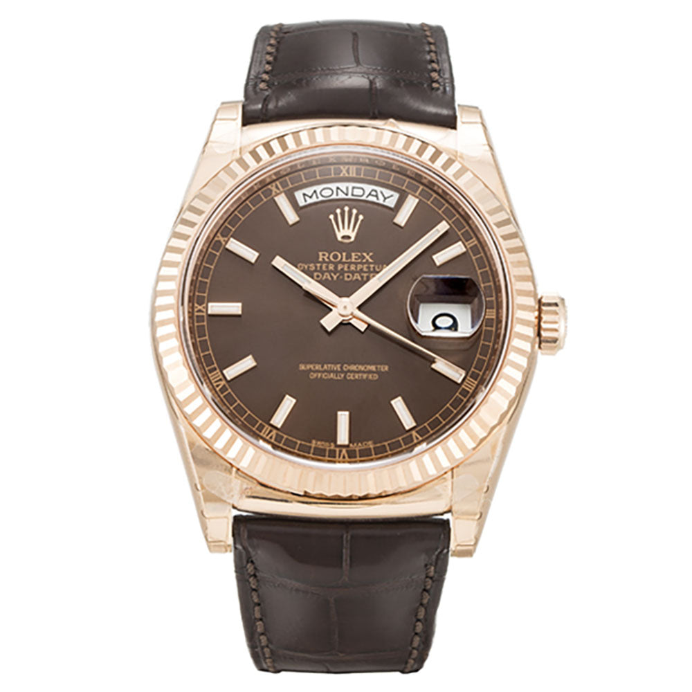 Rolex Day-Date chocolate 118135