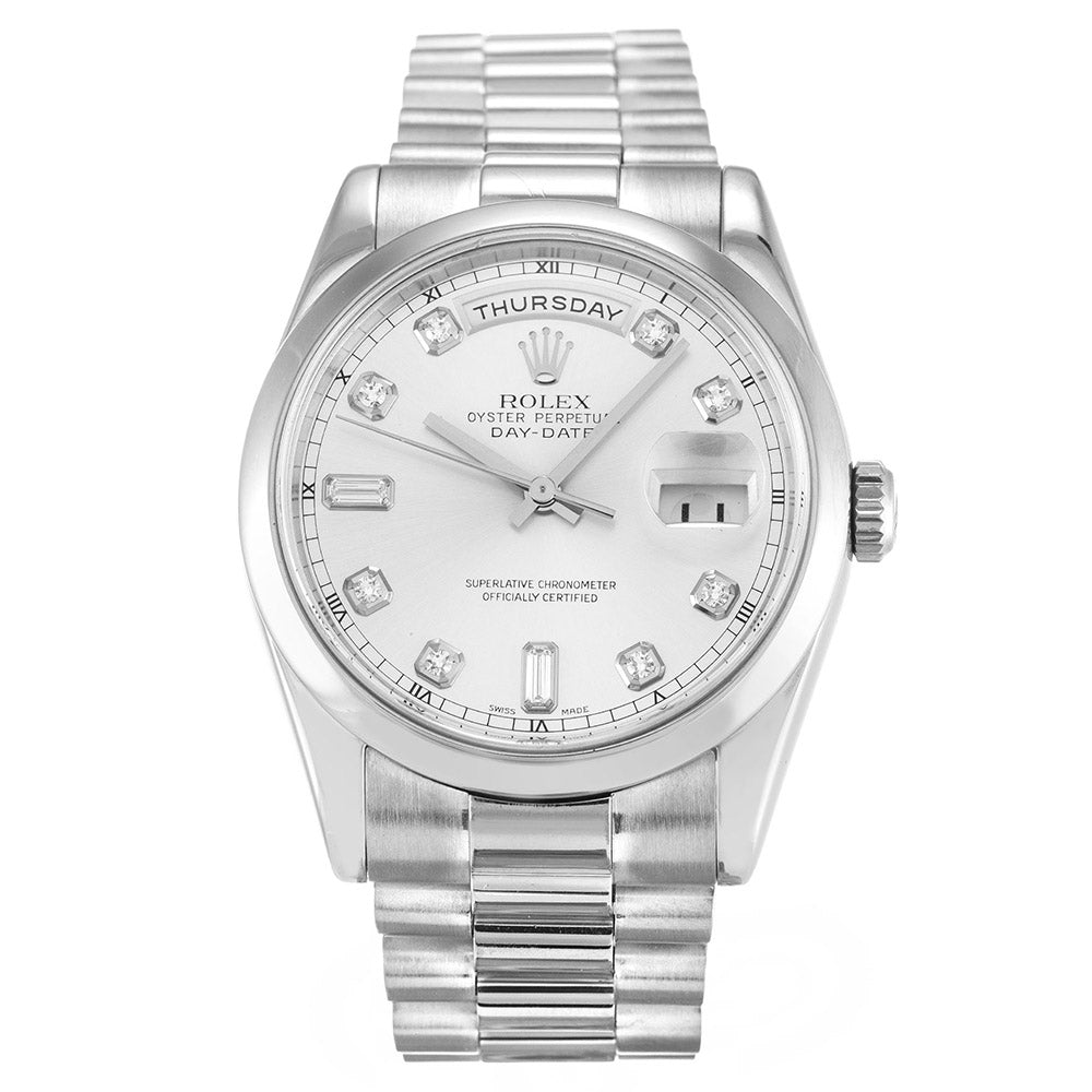 Rolex Day-Date Plata 118209