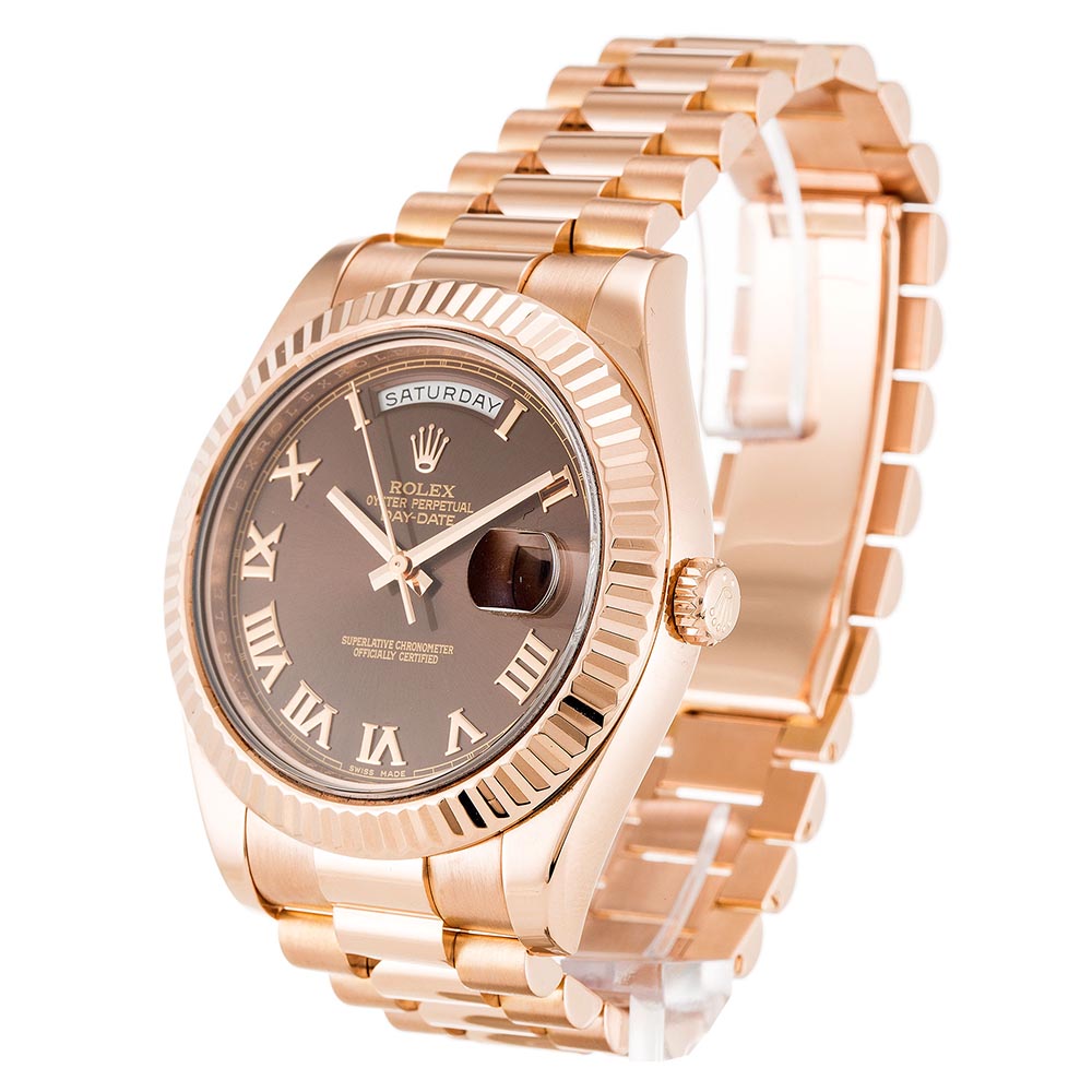 Rolex Day-Date II chocolate 218235