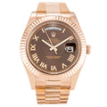 Rolex Day-Date II chocolate 218235