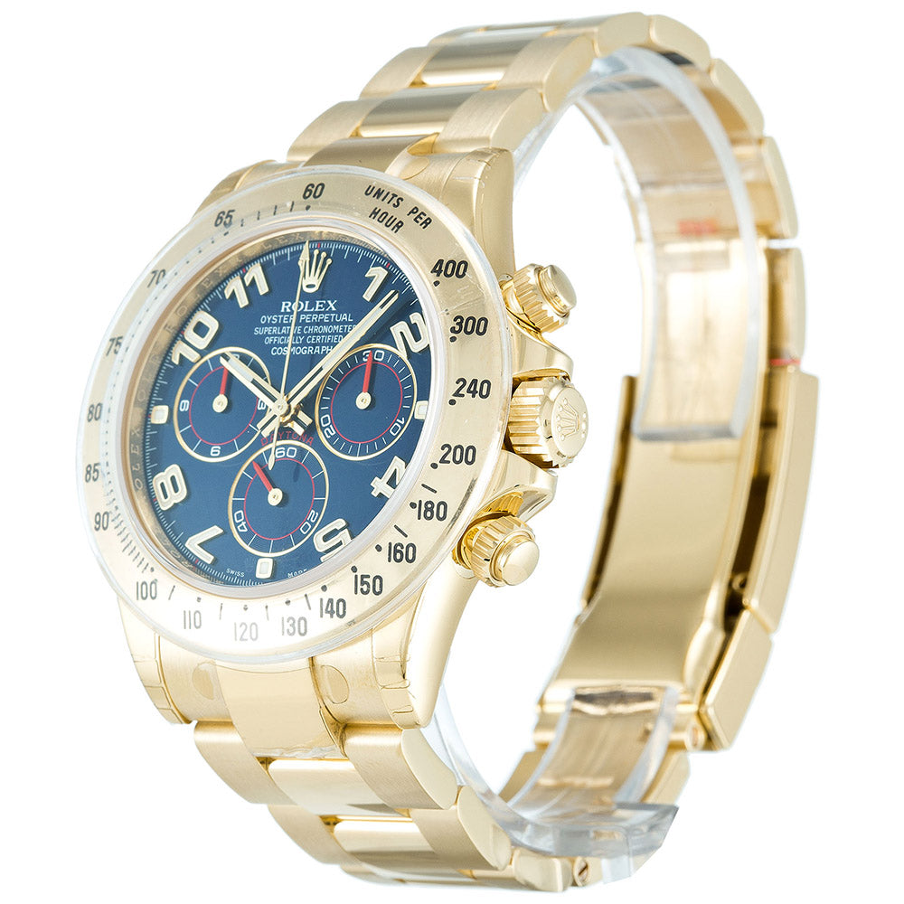 Rolex Daytona esfera azul 116528