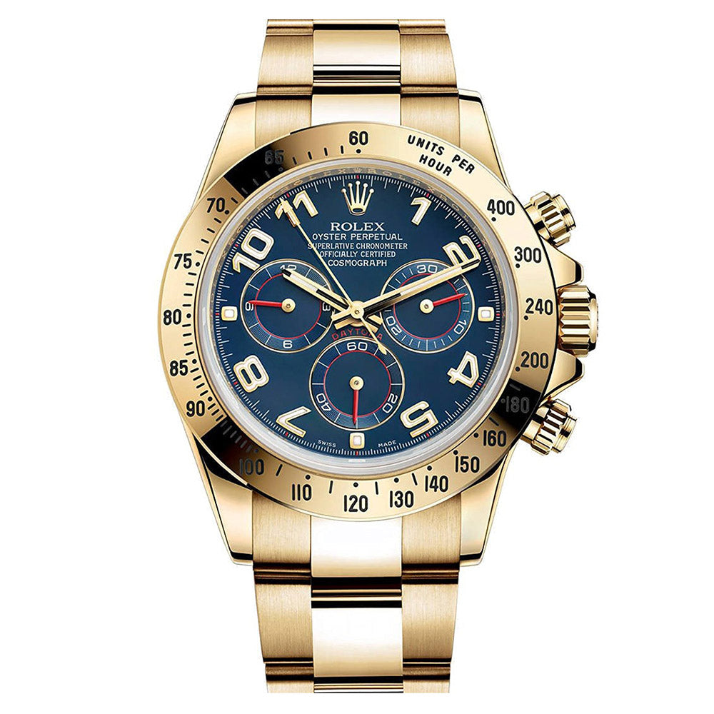 Rolex Daytona esfera azul 116528