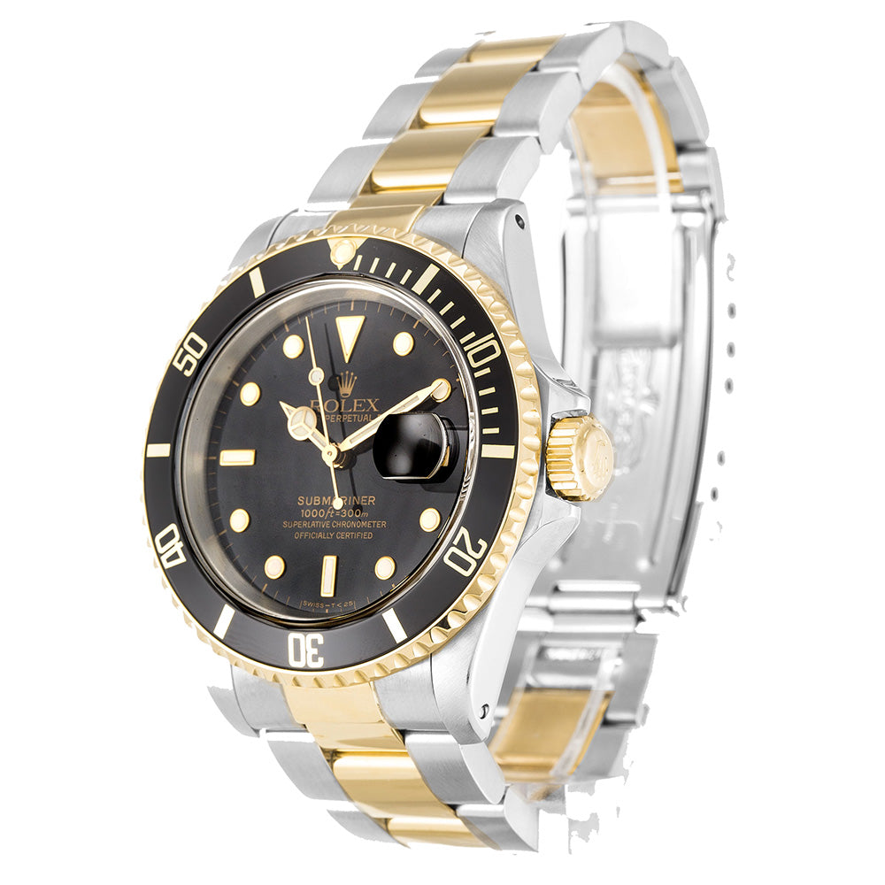 Rolex Submariner Negro Dial 16613