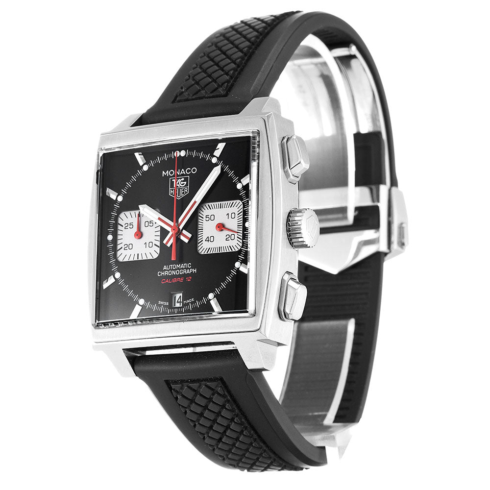 Negro Tag Heuer Monaco CAW2114.FT6021