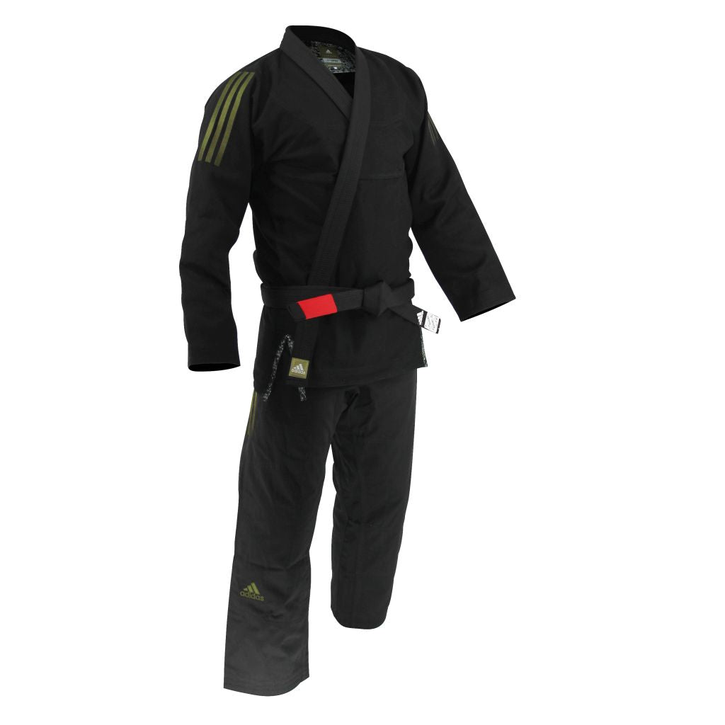 adidas JJ430 Pro 2 BJJ Gi Black-Green