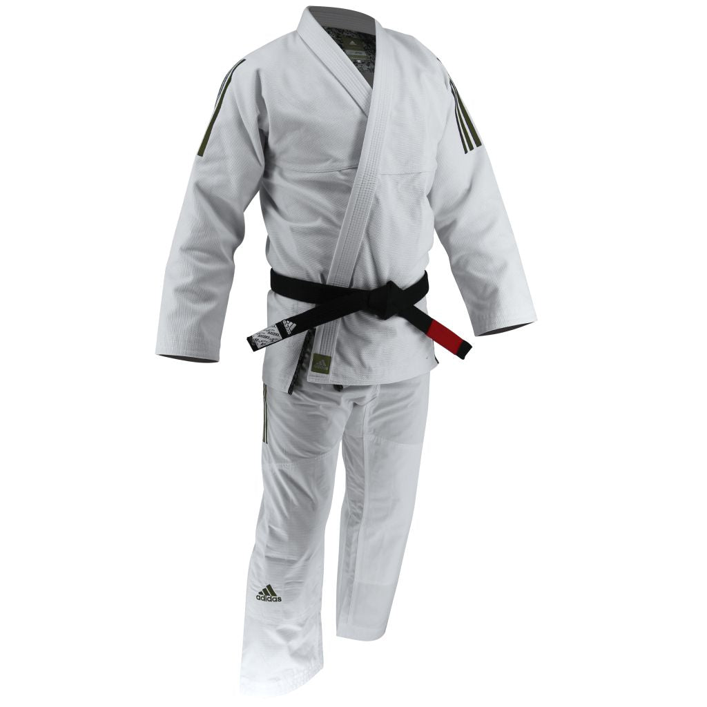adidas JJ430 Pro 2 BJJ Gi White-Green