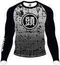 Atama Ranked LS Rashguard Black-White