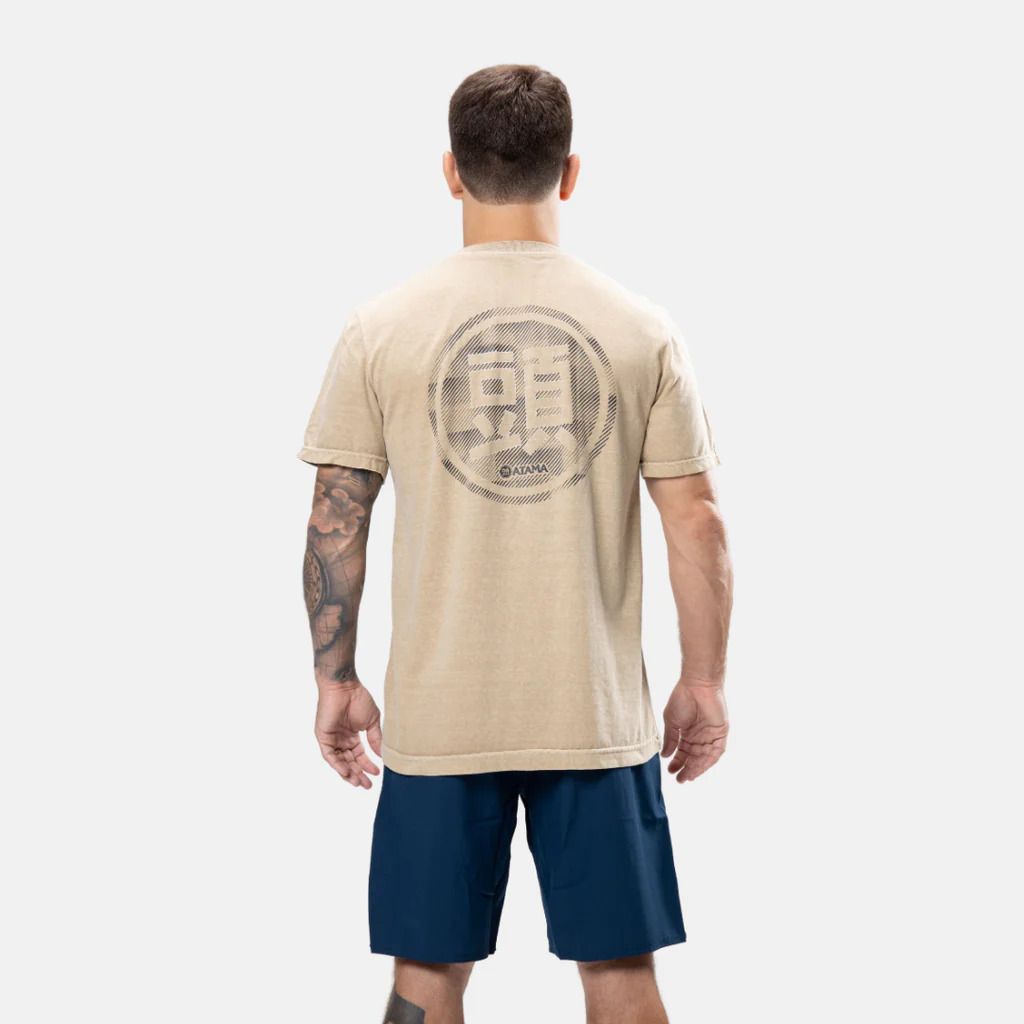 Atama Shield T-shirt Brown