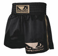 Bad Boy Eyes Muay Thai Shorts Black-Gold