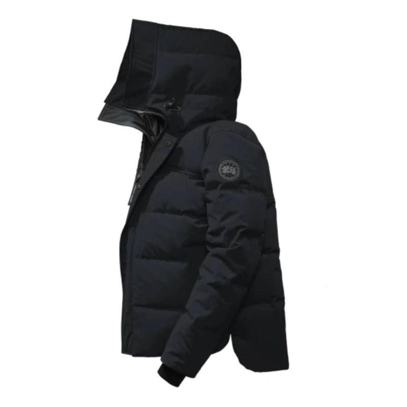 CANADA GOOSE BLACK BADGE BLACK MACMILLAN PARKA