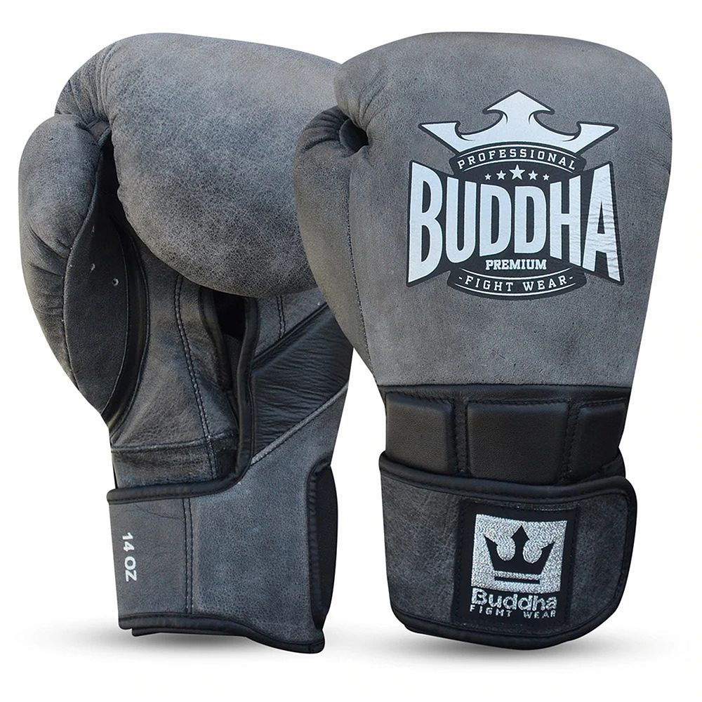 Buddha Legend Roto Boxing Gloves Black