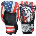 Buddha USA Boxing Gloves White-Red