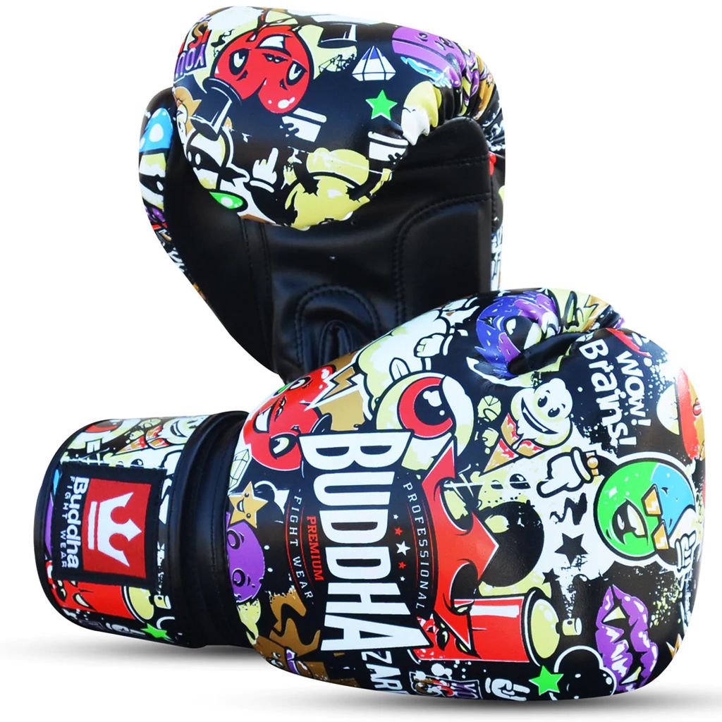 Buddha Fantasy Zippy Special Edition Boxing Gloves Multicolored