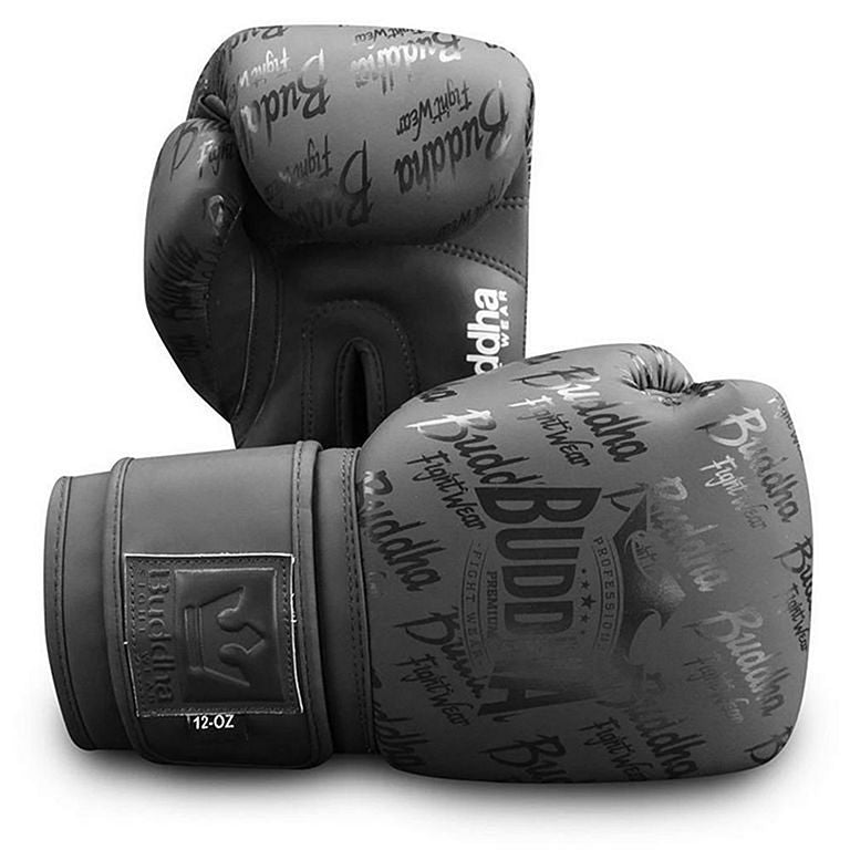 Buddha Top Premium Boxing Gloves Black