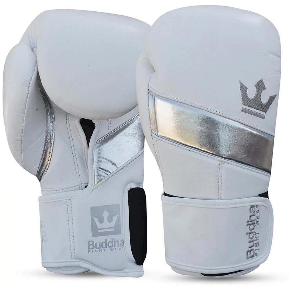 Buddha Epic Boxing Gloves White