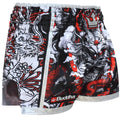 Buddha Dragon Muay Thai Shorts Red