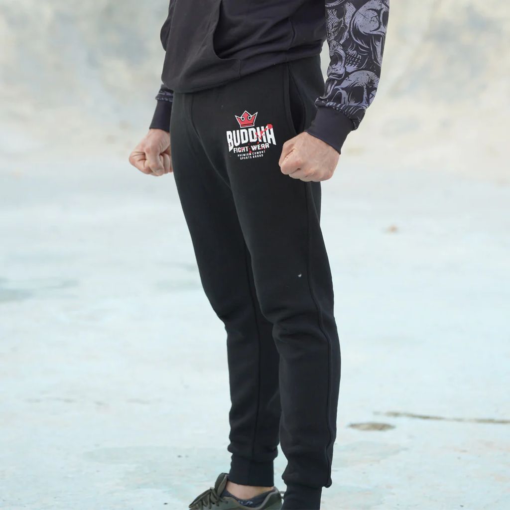 Buddha Pant Fighter Black
