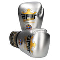 Buddha Spectrum Metallic Thailand Boxing Gloves Silver