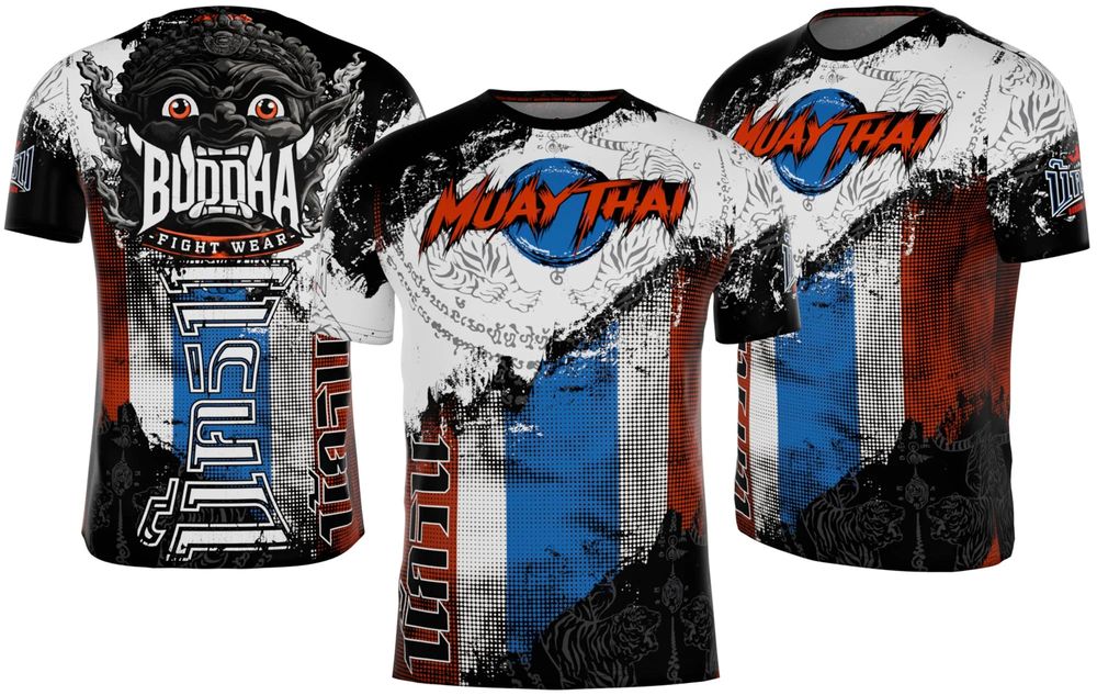 Buddha Thai God MT600 T-Shirt Black
