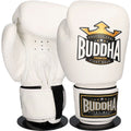 Buddha Thailand Boxing Gloves White