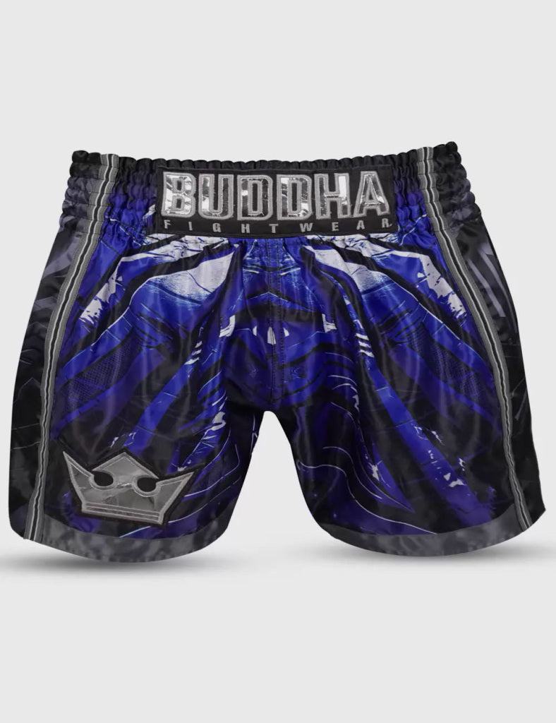 Buddha Urban Muay Thai Shorts Black-Grey